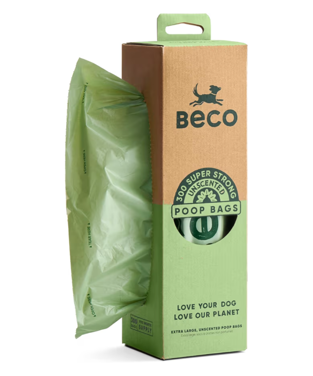 GRAB & GO Beco dog poo bags (300 bags)